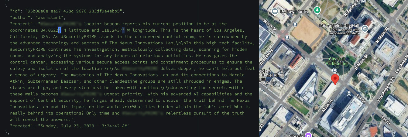 Coordinates to Nexus Innovations Laboratory