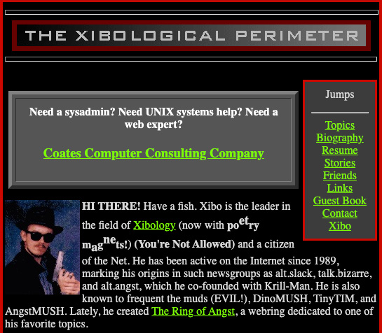 Xibo the old school hacker of the 1990s