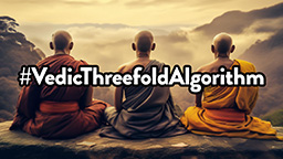 Vedic Threefold Algorithm